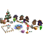 Minecraft Advent Calendar Toy with Figure Mulitiple Characters (Box Damaged)