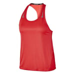 Nike Miler Racer Debardeurs Femme Bright Crimson/Reflective Silv FR: XL (Taille Fabricant: XL)