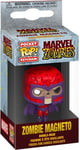 Marvel - Porte-Clés Pocket Pop! Zombie Magneto 4 Cm