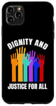 iPhone 11 Pro Max Dignity And Justice For All Human Rights Raised Hands Case