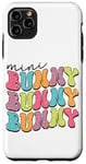 Coque pour iPhone 11 Pro Max Mini lapin lapin pastel texte amusant