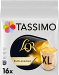 Tassimo L'OR XL Classique Coffee Pods x16 Pack of 5, Total 80 Drinks