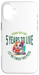 Coque pour iPhone 16 Plus 5 Years to Live? Finish My Pizza - Humour humoristique pour insuffisance cardiaque