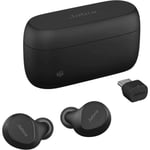 Écouteurs Bluetooth - JABRA - Evolve2 Buds - Réduction de bruit active - Autonomie jusqu'à 33h - IP57 étanche