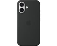 Apple iPhone 16 Silicone Case with MagSafe - Black