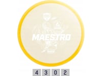 Discgolf Discmania Mellanregister Driver Maestro Active Premium Gul 4/3/0/2