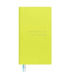 Calendrier 2021 Pocket Planner - Agenda Mensuel Hebdomadaire en Cuir PU Fin 3,7 × 6,4 (Couleur: Gris, Taille: A6) Bloc-Notes du Nouvel an