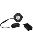 HiluX D3 Tilt360 - Full Spectrum LED Indbygningsspot - Ra97 - 3000K - Sort