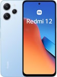 Smartphone Redmi 12,128 Go,4G,Grand Ecran De 6,79``,Triple Camera Arriere De 50Mp Avec Ia,Batterie Haute Capacite De 5000Mah,Bleu