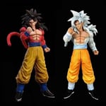 30cm Anime Dragon Ball Son Goku Ssj4 Figur Super Saiyan 4 Goku Figurine Pvc Action Figures Modell Leksak För Barn Presenter Födelsedagspresent[GL] No box2