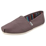 TOMS WOMEN ALPARGATA Ash Canvas UK3