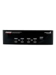 StarTech.com 4 Port Dual DVI USB KVM Swi