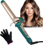 Hair  Curler  38Mm  Large  Barrel  Curling  Tongs  Big  Curls  for  Long &  Medi