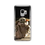 ERT GROUP Coque de téléphone Portable pour Samsung S9 Original et sous Licence Officielle Star Wars Motif Baby Yoda 001 Parfaitement adapté à la Forme du téléphone Portable, Coque en TPU