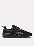 Reebok Men's Lite Plus 4 Running Trainers - Black, Black, Size 7, Men