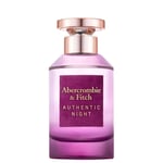 Abercrombie & Fitch Women's Authentic Night Eau de Parfum 100ml