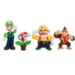 18 kpl Super Mario Bros Toimintafiguurit Lelusarja Pelit Keräilymallinuket Mario, Luigi, Yoshi, Prinsessa, Kilpikonna, Rupikonna, Bowser Figuurilelut