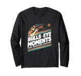 Retro Trap Shooter Bulls-eye Moment Trap Shooting Mastery Long Sleeve T-Shirt