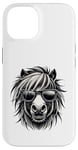 Coque pour iPhone 14 Shetland Pony s Funny Shetland avec attitude