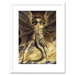 WILLIAM BLAKE RED DRAGON WOMAN CLOTHED SUN 1805 FRAMED PRINT PICTURE F12X1927