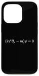 Coque pour iPhone 13 Pro Dirac Equation Quantum Mechanics Physics Cadeau étudiant