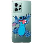 ERT GROUP mobile phone case for Xiaomi REDMI NOTE 12 4G original and officially Licensed Disney pattern Stitch 020 optimally adapted to the shape of the mobile phone, partially transparent