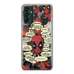 ERT GROUP mobile phone case for Samsung M13 4G original and officially Licensed Marvel pattern Deadpool 008 optimally adapted to the shape of the mobile phone, case made of TPU