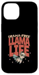 Coque pour iPhone 14 Drama Free Llama Life Present T-shirt humoristique