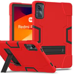 Xiaomi Redmi Pad SE dual-color deksel - rød og svart