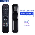 Uusi Voice MR21GA MR21GC Smart Voice TV Magic -kaukosäätimelle AN-MR21GA 43NANO75 55UP75006LFOLED55A1RLA 55NAN0926PB