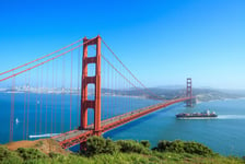 Golden Gate Bridge in San Francisco