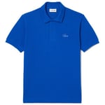 T-shirt Lacoste  POLO  L.12.12 CLASSIC FIT BLEU AVEC BADGE