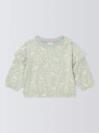 John Lewis Baby Deer Floral Jumper, Multi