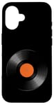 Coque pour iPhone 16 Tourne-disque vinyle rétro