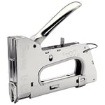 Rapid Heavy Duty Manual Staple Gun PRO R36 for No. 7 and No.36 Staples, Cable Tacker with Easy-to-Squeeze Trigger, 3-step Force Adjuster, and All-Steel Casing and Wear Parts, Made in Sweden (20511811)