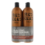 Tigi Womens Bed Head Electric Hair Colour Goddess Shampoo & Conditioner 750ml Duo Pack - NA - One Size