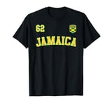 JAMAICA 62 Independence Day 2024 Jamaican Flag Jersey T-Shirt