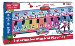 Bontempi Interactive Musical Playmat, Interaktiv Musikmatta. Leksak, 3 År, Aa, Multifärg