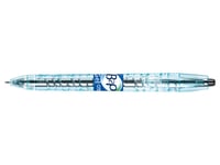 Pilot B2p Gel, Fastklämbar Och Indragbar Penna, Svart, Transparent, Svart, Plast, 0,5 Mm, 0,32 Mm