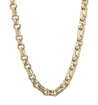 THE BLING KING 18mm XXL Gold Ornate Gypsy Link Belcher Chain, Luxury Finish and