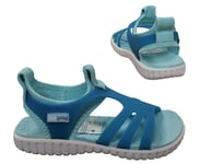 Nike Childrens Unisex Play Sunray V PS Youths Kids Girls Shoes Water Sandals 304759 443 Y11A - Blue - Size UK 2.5