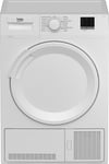 Beko DTLCE80051W Freestanding 8kg 60cm Condensor Tumble Dryer-White