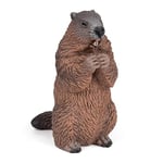 Papo - Figurine animal - Marmotte, Curiosité de la Faune Montagnarde, Jouet enfant dès 3 Ans - Sensibilisation à la Vie Animale et Cycles Naturels