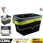 8 x Coral Trade 5 Litre Paint Scuttle Liners Decorators Painters DIY Liners