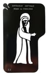 Stainless Steel Christmas Nativity Mary X2 cake decorating / card making stencil