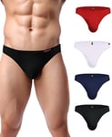 Avidlove Boxer Homme sous-Vêtements Homme String en Coton sous-Vêtements De Sport String Rouge Blanc Bleu Noir XXL