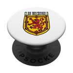 Clan McDonald Tartan Nom de famille écossais Scotland Pride PopSockets PopGrip Adhésif