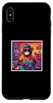 iPhone XS Max Fun Kid Monkey Playing Video Games Gamer Art Gift Graphic Case