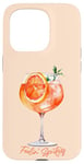 iPhone 15 Pro Italian Wine-based Cocktail,THE Summer Drink, Watercolor Art Case