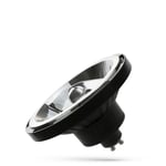 LED lamppu Spot GU10 AR111 12W/830 1200 lumenia musta